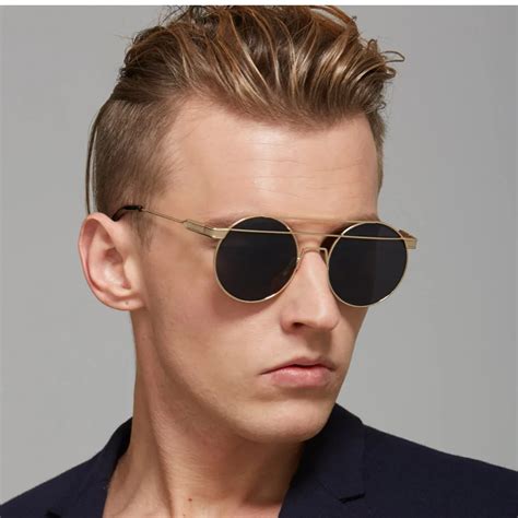 luxury men's hipster sunglasses